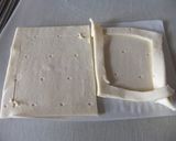 サーモンとホタテのクリームパイ包み作り方1写真