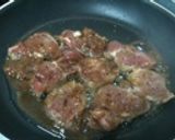 ヘルシー、豚ヒレ肉の梅醤油焼き♪作り方3写真