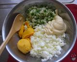 ソースチキンカツ丼★タルタルソース添え作り方1写真