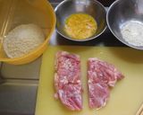 ソースチキンカツ丼★タルタルソース添え作り方2写真