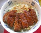 ソースチキンカツ丼★タルタルソース添え作り方6写真