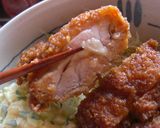 ソースチキンカツ丼★タルタルソース添え作り方8写真