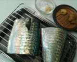 脂の乗った鯖は、しょうが塩焼きで♪作り方1写真