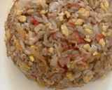 カニカマのパラパラ炒飯😋作り方7写真