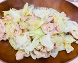 白菜と鶏ささみのうま煮作り方11写真