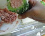 簡単だけど豪華！ゴーヤーバーグ！作り方3写真