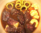 居酒屋風～小海老とゴーヤ茄子の揚げびたし作り方4写真