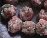 つるつる肉団子　in　白玉作り方2写真