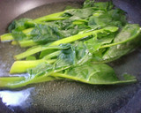 つるむらさきのおかか胡麻マヨあえ作り方1写真