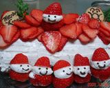 子供もOk！簡単ヘルシーX'masケーキ作り方8写真
