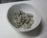 キャラ弁　しろくまくん作り方1写真