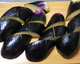 なすの煮びたし　（茄子の揚げて炊いたん）作り方1写真
