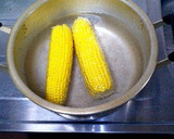 私流、美味しいとうもろこしの茹で方作り方1写真