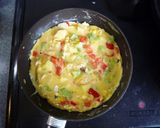 夏野菜のスペイン風オムレツ作り方4写真