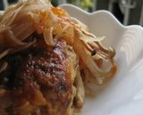 みんな大好き♪お豆腐de煮込みハンバーグ作り方10写真