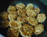 ふんわり照り焼き鶏つくね作り方6写真