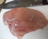 鳥とキャベツの重ね蒸し作り方1写真