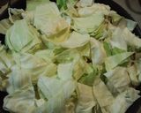 鳥とキャベツの重ね蒸し作り方7写真