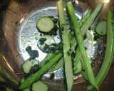 鶏むね肉のロースト緑野菜と大葉ソースがけ作り方5写真