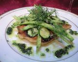 鶏むね肉のロースト緑野菜と大葉ソースがけ作り方6写真