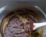しゃもじと耐熱ガラスでモカチョコケーキ作り方5写真