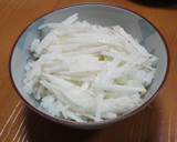 長いもの焼鮭ほぐしのせごはん。＾ω＾作り方3写真