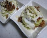 ミートソースの小さなおかず作り方4写真