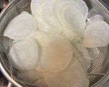 豚こまと大根の重ね蒸し作り方1写真