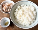 柚子胡椒風味のホッケおにぎり作り方1写真
