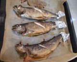 冷凍されたアマゴ！を使って＜塩焼き＞♪作り方5写真