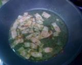 ベーコンと水菜のペペロンチーノ作り方2写真