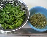 ゴーヤのちりめん炒め♪作り方1写真