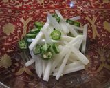 長いもとオクラねばとろっひ～んやりパスタ作り方2写真