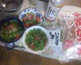 簡単に!お吸い物にも!豆苗とミニトマト作り方22写真