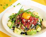 タレが決め手! マグロユッケ丼作り方8写真