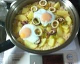 無水鍋 なんちゃってパエリヤ作り方3写真
