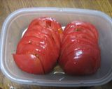 寿司酢DEトマトサラダ作り方1写真