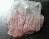 豆腐入り　肉汁たっぷり ピーマンの肉詰め作り方2写真