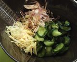 ♡きゅうりのぬか漬けで香味和え♡作り方3写真