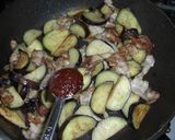 ★豚肉＆なすのコチュジャン炒め★作り方4写真
