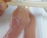 スルスル気持ちいい☆ささみの筋の取り方♪作り方1写真