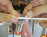 スルスル気持ちいい☆ささみの筋の取り方♪作り方2写真