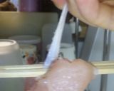 スルスル気持ちいい☆ささみの筋の取り方♪作り方3写真
