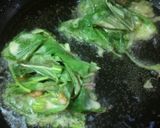モロヘイヤと納豆の天ぷら作り方4写真