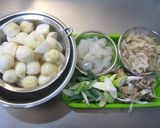 山形の芋煮☆牛肉・醤油味作り方4写真