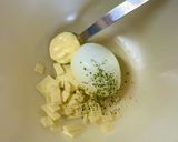 バゲット☆卵チーズきゅうりのせ作り方1写真