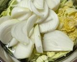 ミディアムレアホタテのスープ🥣😻作り方1写真