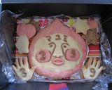 心を込めて贈ろう　❤　似顔絵クッキー　❤作り方8写真