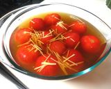 さっぱり♪トマトの冷た～いだし浸し作り方4写真