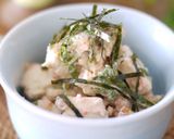 豆腐が濃厚に♪胡桃入クリチ明太子和え作り方8写真
